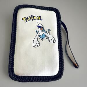 Nintendo Gameboy Color Silver Pokemon Lugia Travel Case